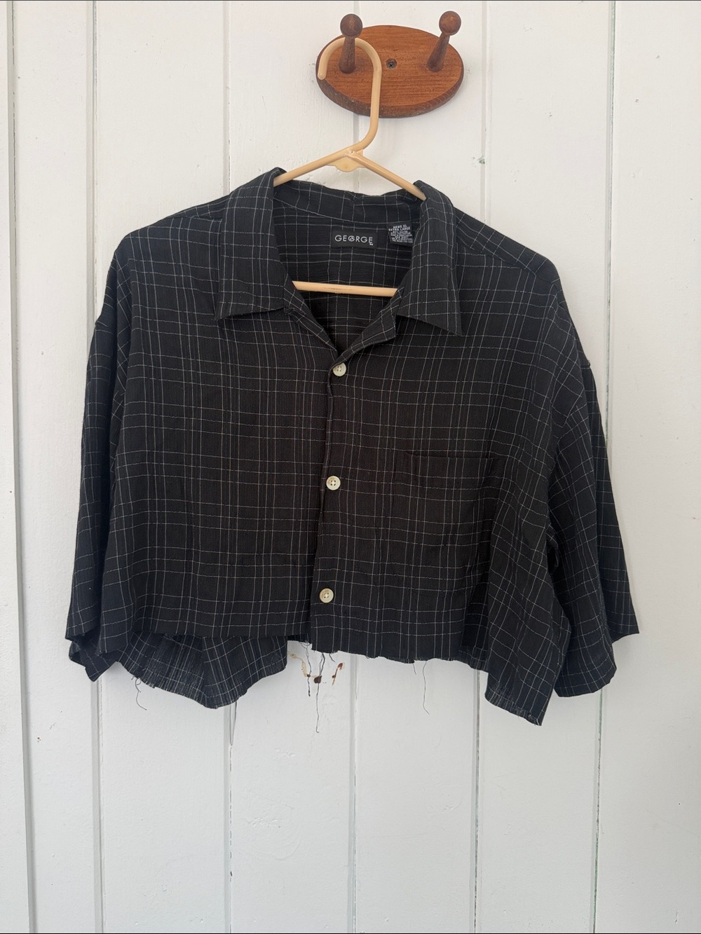 Cropped Button Up